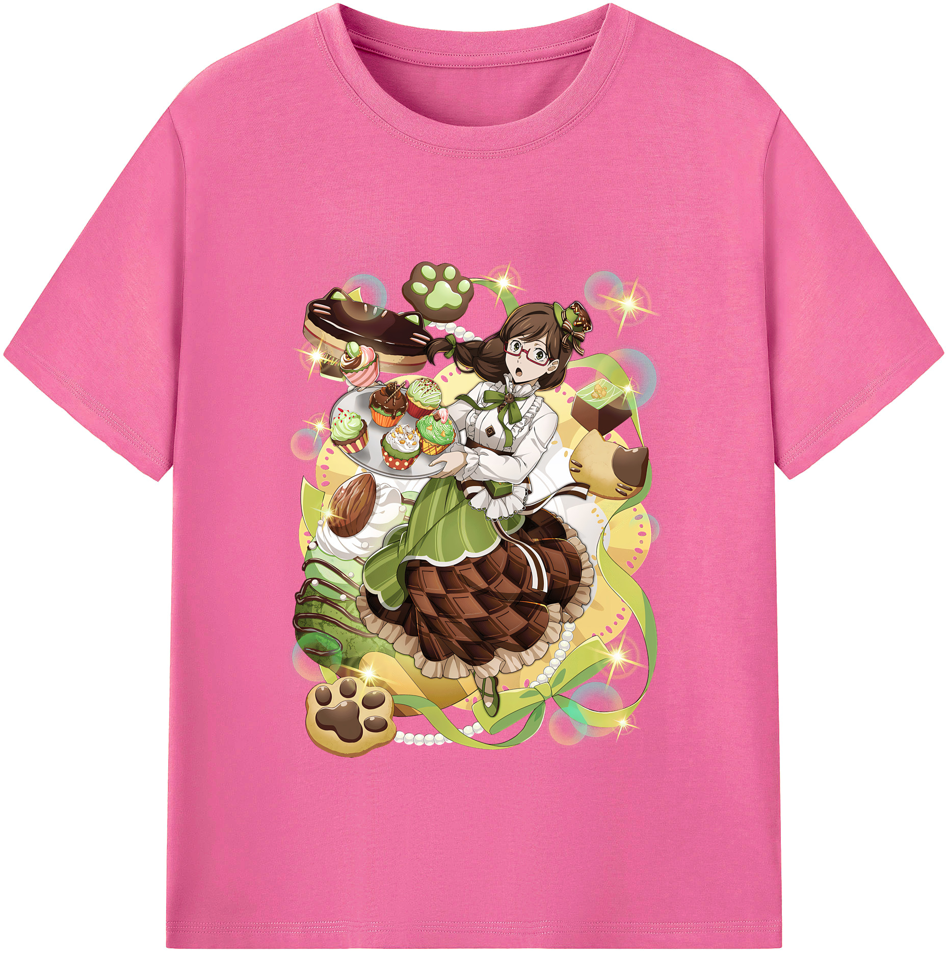 （画像用） 文豪ストレイドッグス Bungo Stray Dogs レディースカジュアルプリントTシャツ（綿100％）